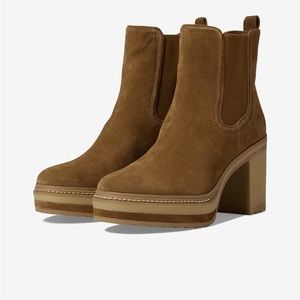 Steve Madden Lenny Chestnut Suede